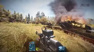Battlefield 3 Conquest Operation Riverside 45-10 Stealthy RPK-74M Suppressed