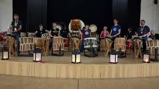 Wanoichi by Kaoly Asano on community stage at European Taiko Expo 2022