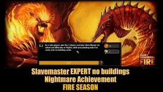 Skylords Reborn/Battleforge, Slavemaster EXPERT SOLO, Fire no Buildings. [Fire Season Nightmare]