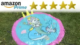 Unboxing GiftInTheBox Mermaid Splash Pad from Amazon Prime