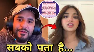 Fukra Insaan broke silence on Jiya Shankar link-up rumours 😱 Insta Story Viral