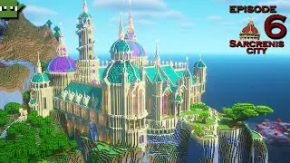 Minecraft Fantasy Palace Timelapse - Sarcrenis City E6