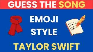 Guess the Taylor Swift Song by Emojis | Taylor Swift Emoji Trivia Challenge