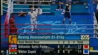 Odlanier Solis vs Viktor Zuyev Part2 2004 Olympics in Athens FINAL