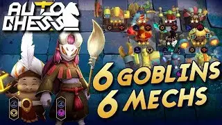 NEW Goblin Wizards Build! (6 Goblins 6 Mechs) | Zath Auto Chess 13