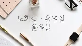 도화살  홍염살  음욕살