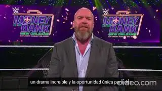 Money In The Bank 2026 en New Orleans - ANUNCIO TRIPLE H