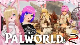 🌸🦊LIVE VTUBER FR 3D🦊🌸 - On continue notre base ! Avec @zelda_gameuse6375  #2 - [Palworld]