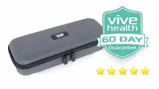 Stethoscope Case by Vive Precision - Hard Protective Carry Cover With Handle - Nursi