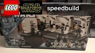 Lego Star Wars 75387 Boarding the Tantive IV Unboxing+speedbuild
