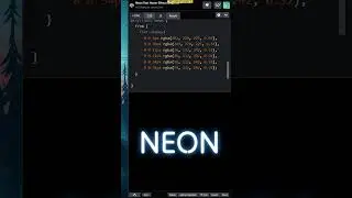 Create NEON Text Hover Effect Using CSS #shorts  #css #neontext