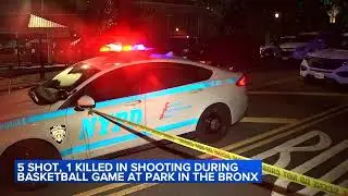 1 killed, 4 injured in shooting during basketball game in the Bronx