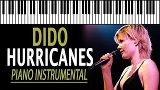 DIDO - Hurricanes KARAOKE (Piano Instrumental)