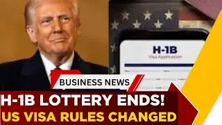 US Terminates Lottery System For H-1B Visa; New Selection System Affective | India Tonight | ET Now