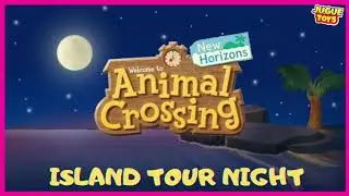 Animal Crossing: New Horizons Music - Island Tour (Night) Relaxing Sounds - M&uacute;sica Relajante