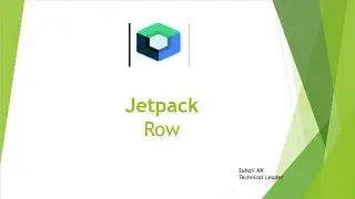 6.[Jetpack Compose for Beginner] What is Row in jetpack compose?