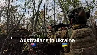 🇦🇺 Australian Volunteers Defend Trench in Ukraine 🇺🇦 Against Russian Assault. #aussie #australian