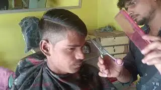 New hair style boys slope haircut in India desi style part 2