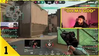 tarik Reacts to DANTEDEU5's INSANE Mechanics | Daily Valorant Moments S&bull;1