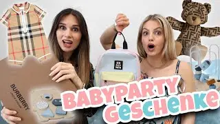 Geschenke für UNSER BABY von der BABYPARTY 👶🏼 I Coupleontour