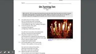 On Turning Ten