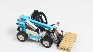 LEGO Technic 42133 - Telehandler - [Stop Motion Speed Build]
