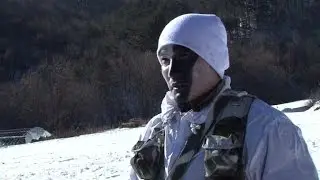 South Korean forces in mountain training