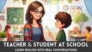 Teacher and Student English Conversation |  English Speaking Practice | English Paper.