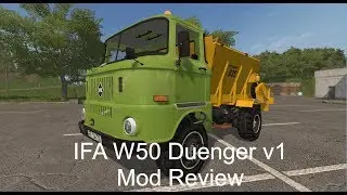 Farming Simulator 2017 | Mod Reviews | IFA W50 DUENGER FS2017 v1