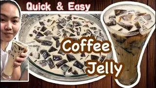 Coffee Jelly Quick & Easy | Low Budget Coffee Jelly by Rea Buiser