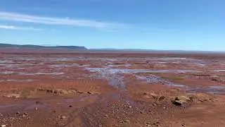 Low Tide at Evangeline Beach