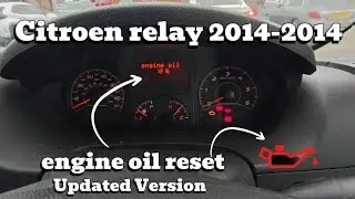 How to Reset Engine Oil Service Light on Citro&euml;n Relay (2014&ndash;2024) | Quick & Easy