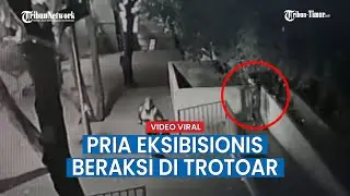 Video Pria Eksibisionis Beraksi di Trotoar Jalan Sudirman Viral