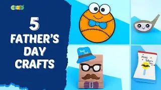 Easy Father&rsquo;s Day Crafts | Paper Crafts for Kids