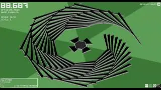 Open Hexagon: Slither 1.5x 96.1917 Seconds (5th Place!)