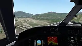 XP11 - Crazy windshear in Aspen!