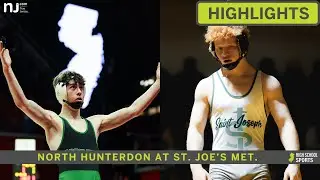 Highlights: North Hunterdon beats St. Joseph (Met.) in thrilling dual wrestling match
