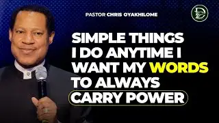 SECRETS TO SPEAKING || PASTOR CHRIS OYAKHILOME