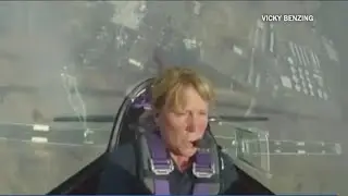 Aerobatic pilot Vicky Benzing speaks with FOX 5 ahead of Miramar Airshow