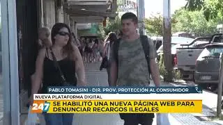 Se habilit&oacute; una nueva pagina web para denunciar recargos ilegales | Pablo Tomasini | VDP