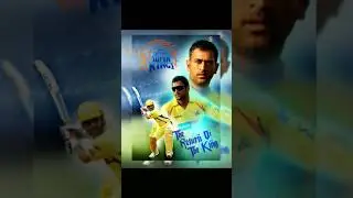 Mahendra Singh Dhoni Unseen photo animated video