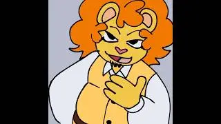you can't hurt his feelings! | disco bear | htf 1900s au #htf #art #shorts