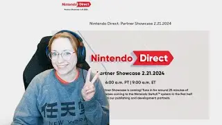 LIVE REACT - Nintendo Direct Partner Showcase | February 2024