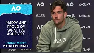 Lorenzo Musetti Press Conference | Australian Open 2026 Second Round