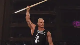 WWE 2K24 - Sandman vs Bobby Lashley - ECW Television Title Match: ECW Hardcore TV #4