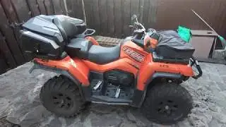 CF MOTO X1000- отзыв , обзор квадроцикла ,второе Т/О ,пробег 2000 км , поломки , доп. оборудование