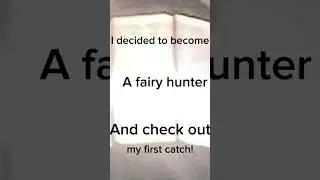 #fairyhunter #fairy #trap #fairytrap #caught #magical #fairy