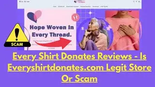 EveryShirtDonates.com Legit Store or Scam?