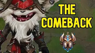 How To Carry From Behind As Kled! S10 Challenger Kled Mid Gameplay!