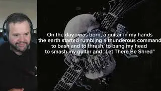 Quiet Reaction to Let There Be Shred by Megadeath